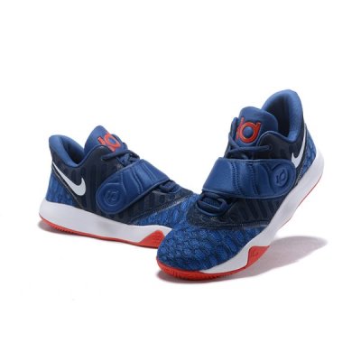 Nike Erkek Kd Trey 5 Vi Lacivert Mavi / Kırmızı Basketbol Ayakkabısı Türkiye - OQWAW45V